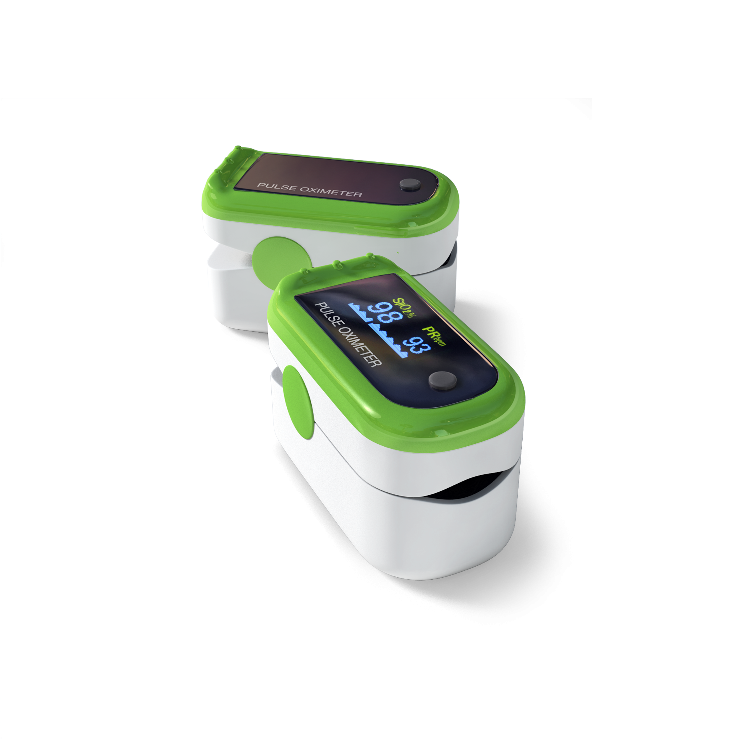 Dynarex Pediatric Fingertip Pulse Oximeter - Senior.com Fingertip Pulse Oximeters